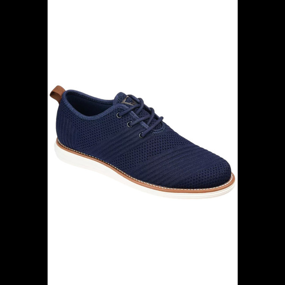 Vance Co. Men\'s Novak Knit Dress Shoes Navy - Medium